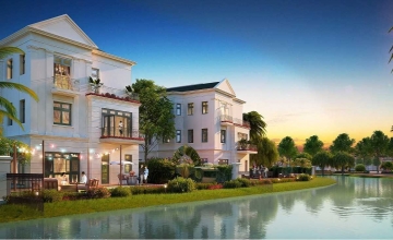 Thiết kế biệt thự đơn lập The InterCentral Hateco Đông Anh